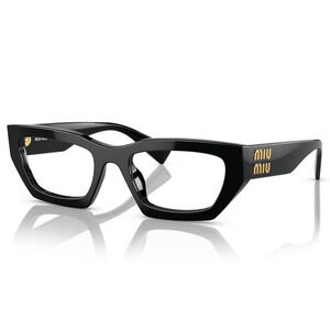 1008. Miu Miu black eyeglasses 03XV 53mm
